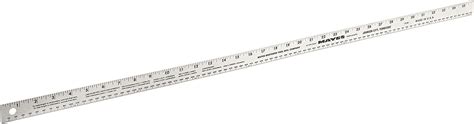 Mayes 10189 36 Inch Aluminum Yardstick Lightweight Straight Edge Ruler