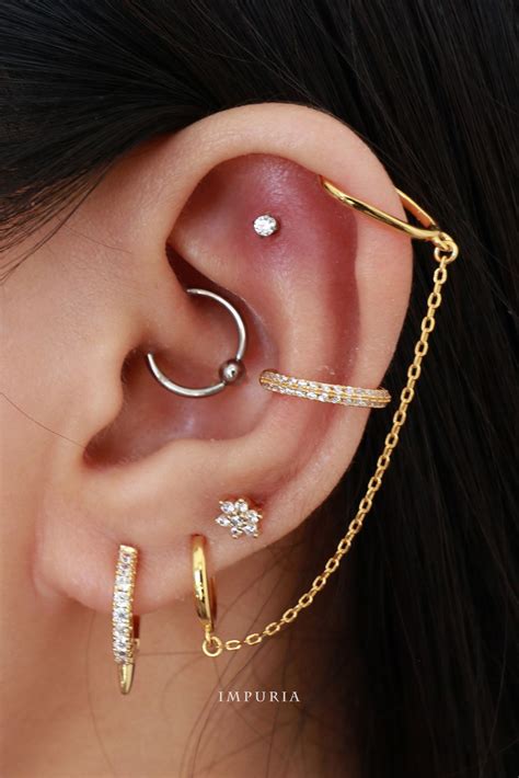 Shop Ear Piercing Jewelry At Impuria Com Cartilage Earrings Stud