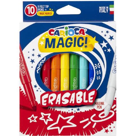 Carioca Erasable Magink Pen Felt Tip Marker Assorted Color At Jarir