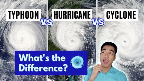 What Is The Difference Between A Cyclone Typhoon And