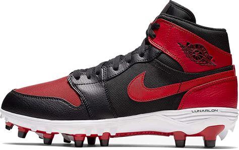 Nike Mens Jordan 1 Td Mid Football Cleat Red Size 13 Uk Uk