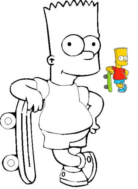 Dibujos De Los Simpson Para Colorear The Simpsons Imágenes En 2023 Dibujos Para Colorear