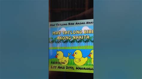 Tatlong Bibe Tagalog Youtube
