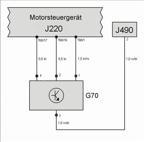 Ddr kragenstecker rst schalter auf 16a stecker anschließen 1, 2, 3 von oliver25 » dienstag 20. Geber G70 (Luftmassenmesser) - T4-Wiki