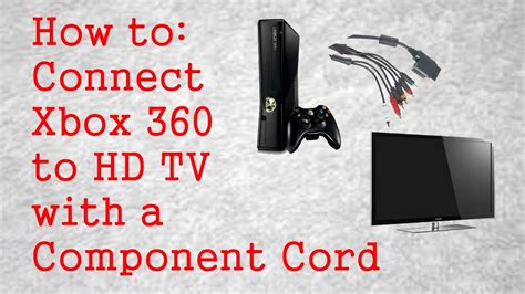 The xbox 360 game console can connect to your standard tv, high definition tv and to the internet. How to connect Xbox 360 to a HD TV with component cable - YouTube