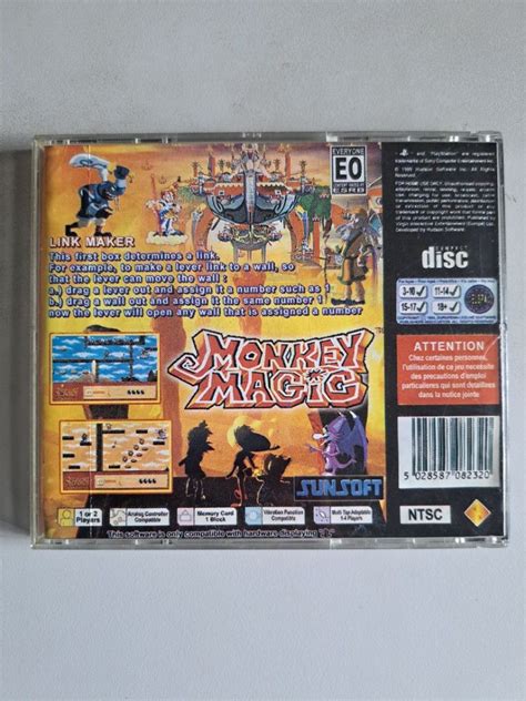 Ps1 Game Monkey Magic Video Gaming Video Games Playstation On Carousell