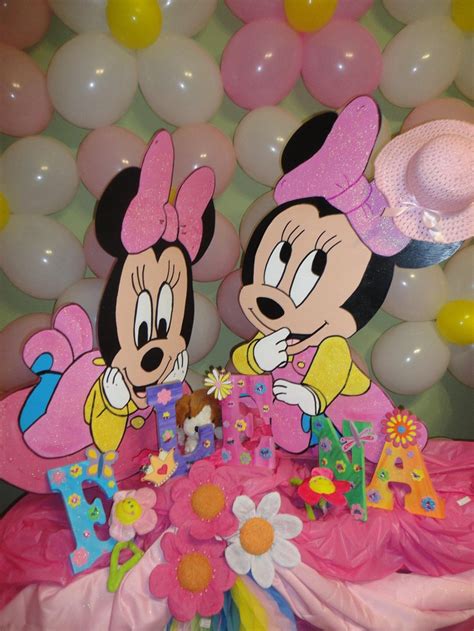 Buy disney baby girls' minnie mouse bodysuit and pant set and other pant sets at amazon.com. Baby Minnie Mouse Baby Shower Decorations | Best Baby Decoration
