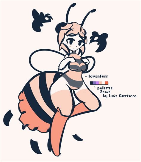 So I Drew The Queen Bee As A Cute Girl Oc Terraria