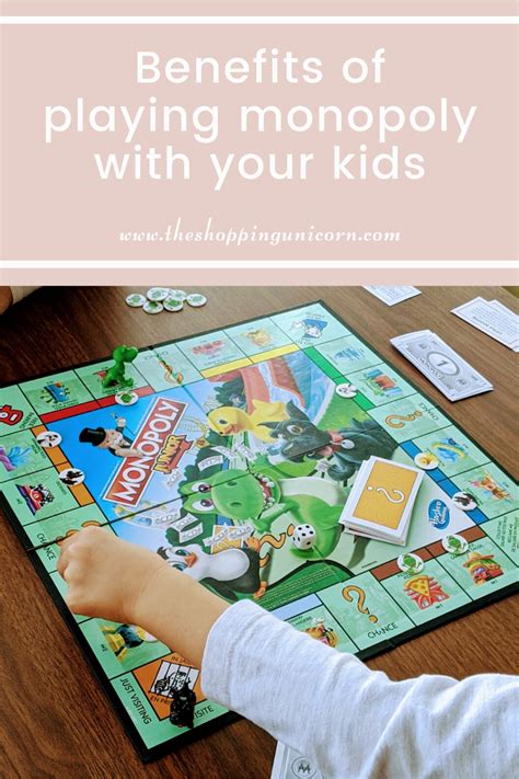 The Benefits Of Playing Monopoly For Kids With Your Kids Counting
