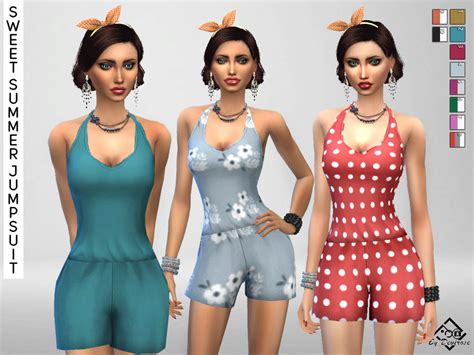 Sweet Summer Jumpsuit The Sims 4 Catalog