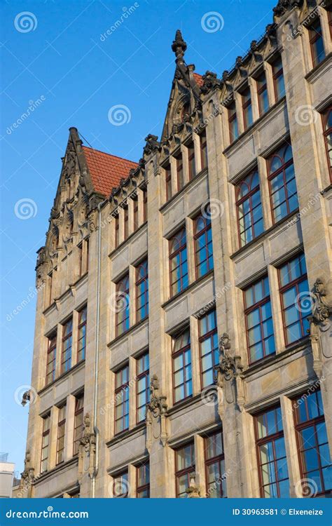 Historic Building In Berlin Stock Image Image Of Hall Facade 30963581