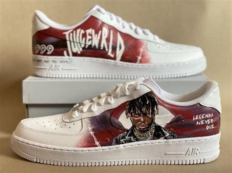 Juice Wrld Custom Shoes Air Force 1 Airforce Military
