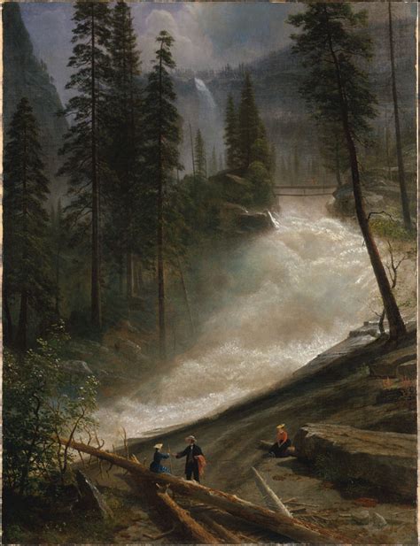 Albert Bierstadt Nevada Falls Yosemite