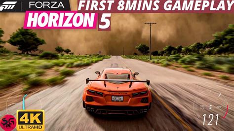Forza Horizon 5 Ultra Realistic 4k Gameplay The Intro Race 4k 60fps