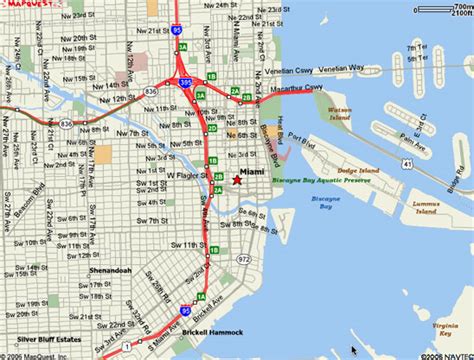 Miami Map Free Printable Maps