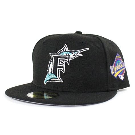 Florida Marlins 1997 World Series Patch New Era 59fifty Fitted Hat Bl