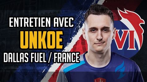 Entretien Avec Unkoe Support Dallas Fuel équipe De France Overwatch 2018 Youtube