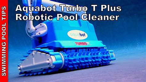 Aquabot Turbo T Plus Robotic Pool Cleaner With Remote Cord Swivel