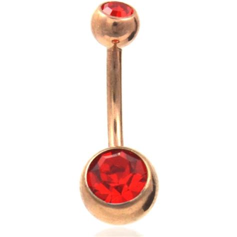Pin On Ball Non Dangle Belly Rings