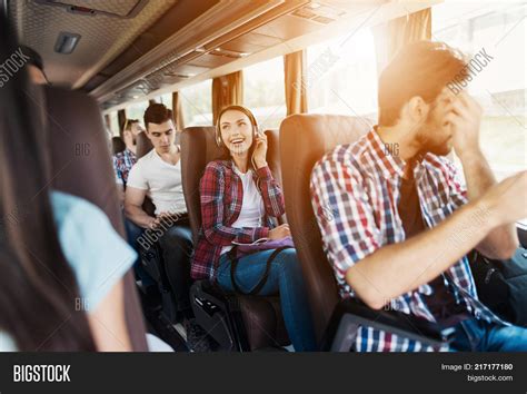 girl sitting on bus image and photo free trial bigstock