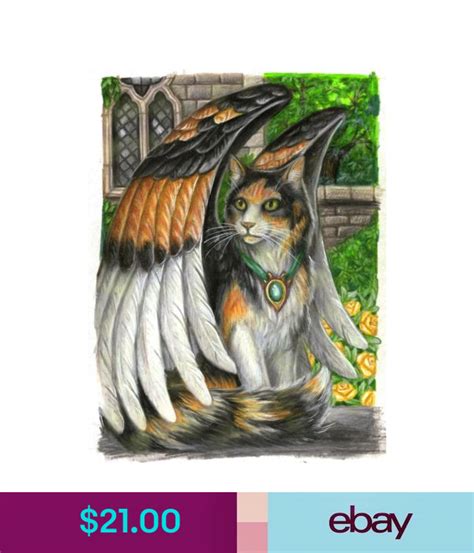 T Shirt Cute Winged Cat Calico Castle Theresa Mather Offworld Designs