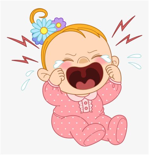 25crying Baby Cartoon Pictures Eat Play Easy