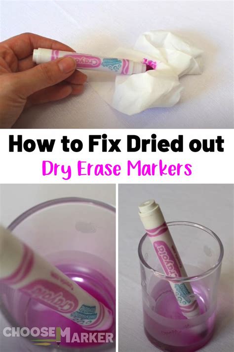 How To Fix Dried Out Dry Erase Markers Reviving Dried Out Markers Easy Steps Crayola