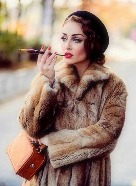 Lucid Style Fur Fashion Fashion Beauty Vintage Girls Vintage Dresses