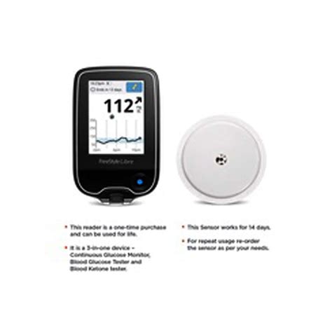 Freestyle Libre Flash Glucose Monitoring System Reader Sensor Glucometer Medanand