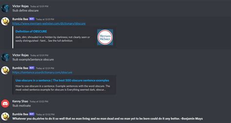 Bumble Bee Discord Education Bot Devpost