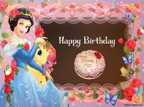 Snow White Birthday Card Birthday Birthday Greeting Cards Birthday