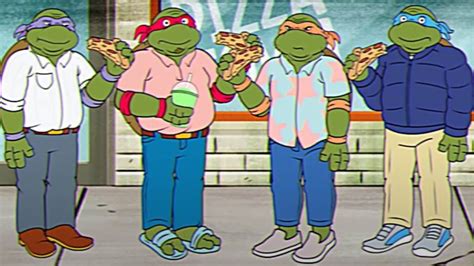 Snls Middle Aged Teenage Mutant Ninja Turtles Are Back
