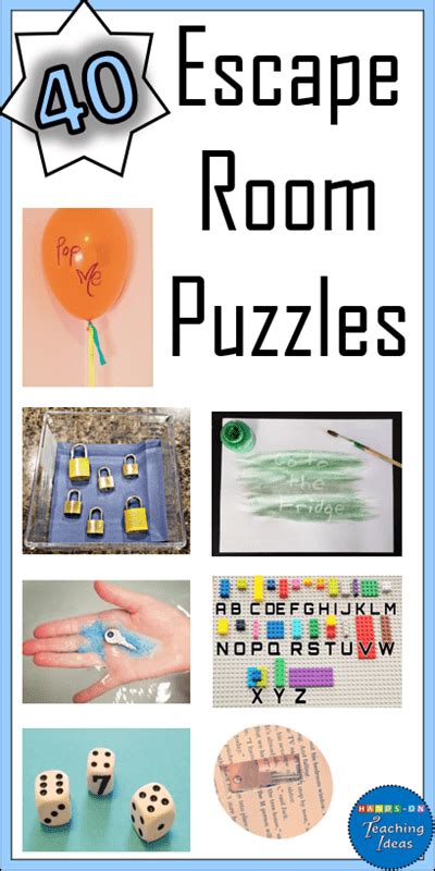 Diy Escape Room For Kids Hands On Teaching Ideas Escape Rooms