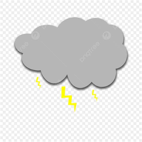 Lightning Cloud White Transparent Lightning Dark Cloud Clouds Clip Art