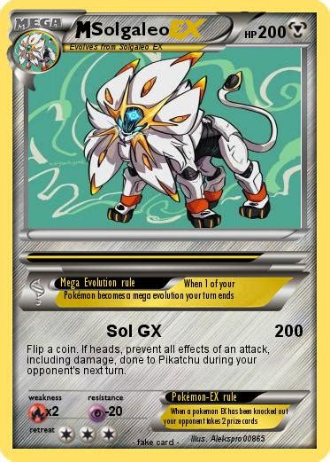 Pokémon Solgaleo 476 476 Sol Gx My Pokemon Card