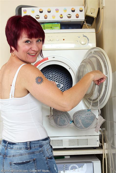Penny Brooks Doing The Woman Laundry All Over