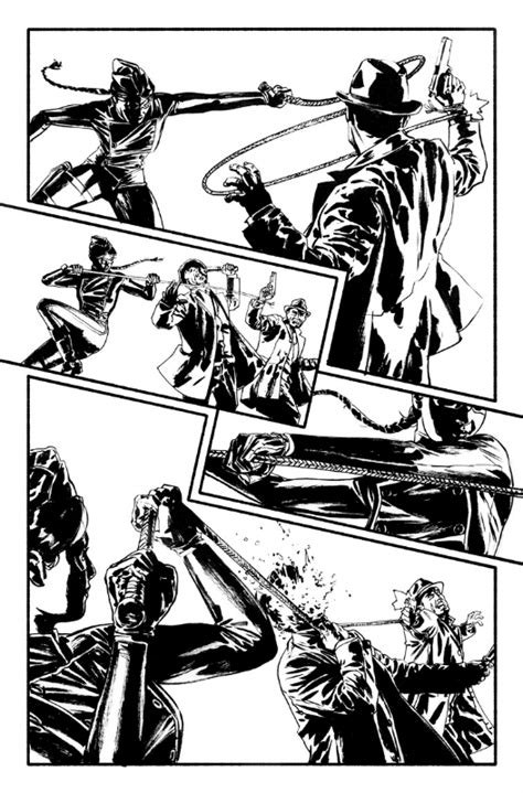 The Shadow 9 Page 07 In Aaron Campbells The Shadow 9 Comic Art