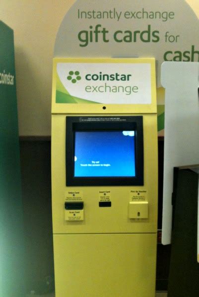 Turn T Cards Into Cash With Coinstar Exchange Kiosks Eighty Mph