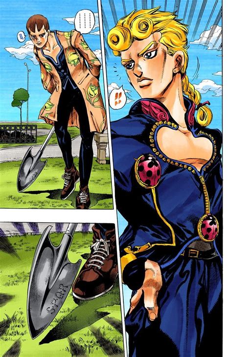 jojo s bizarre adventure part 5 vento aureo official colored vol 1 ch 2 gold experience