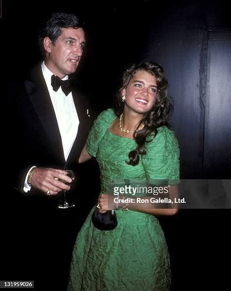 Actress Brooke Shields And Father Frank Shields Attend Brooke