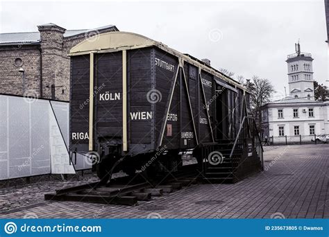 Old German Railway Carriage From World War 1942 Editorial Image Image