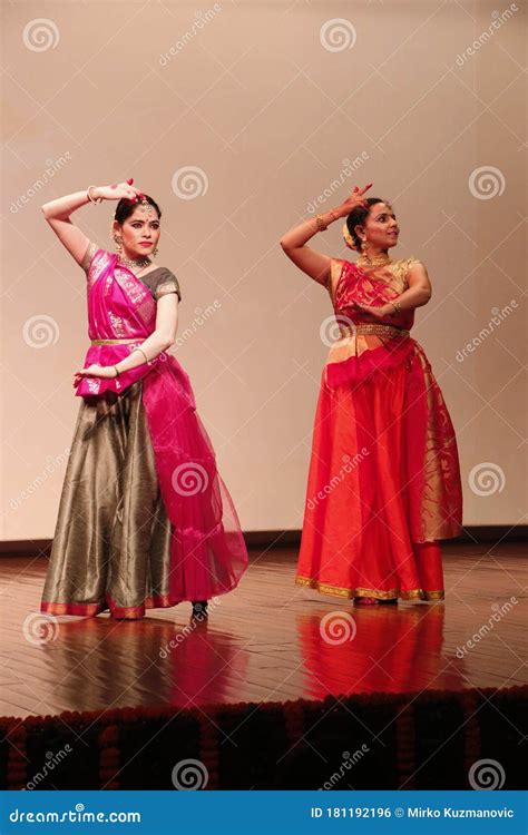 Classical Indian Kathak Dance Performance In New Delhi India Editorial