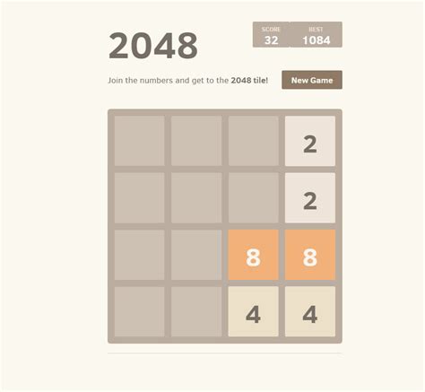 Play 2048 Game On Your Pc