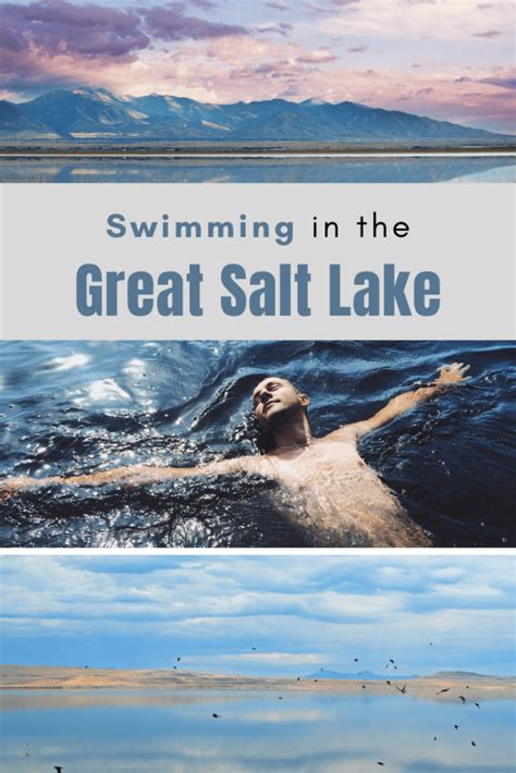 Swimming In The Great Salt Lake Utah Rachels Crafted Life