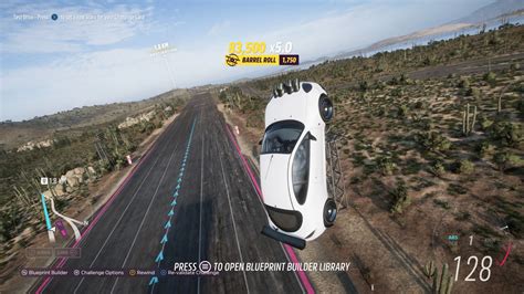 Forza Horizon 5 How To Gain Unlimited Skill Points With Barrel Rolls