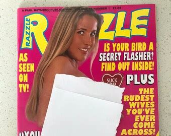 Razzle Magazine Etsy Uk