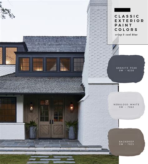 Classic Exterior Paint Colors Contrasting Neutrals 9 Room For Tuesday