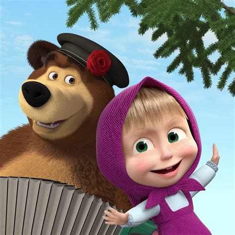 Masha And The Bear Cartoon Character