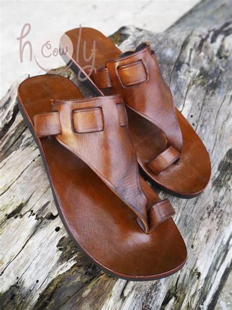 handmade leather sandals brown leather sandals womens etsy artofit