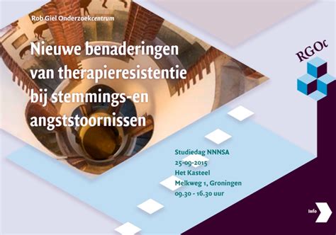25 September 2015 Studiedag Nnnsa Nieuwe Benaderingen Van